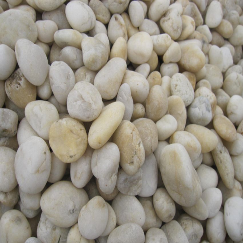 Natural non-Polished Beige Stones