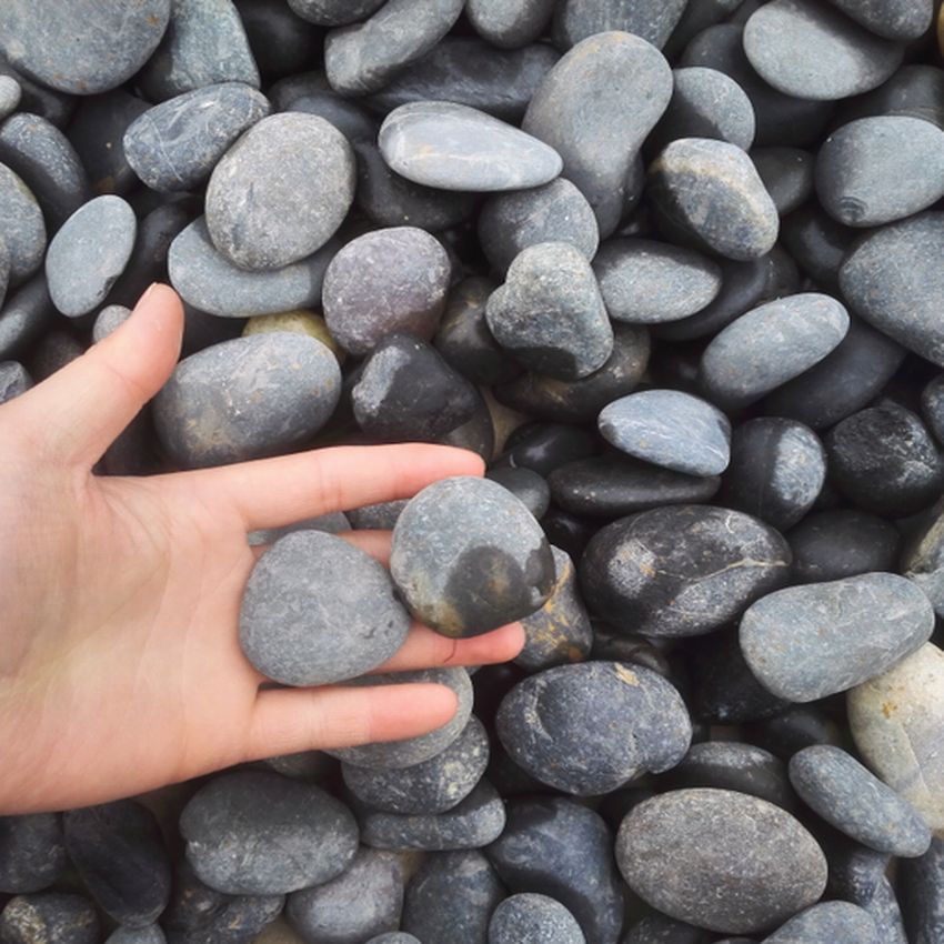 Natural non-Polished Black Stones 1